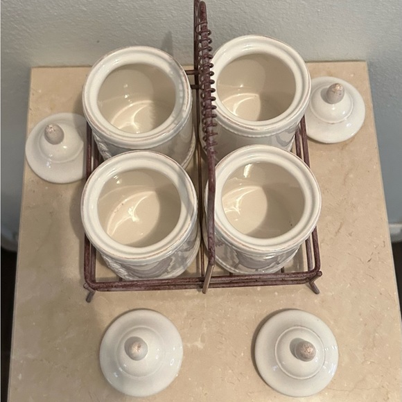 Barreveld International 4 Condiment caddy with Carrier - Picture 3 of 6